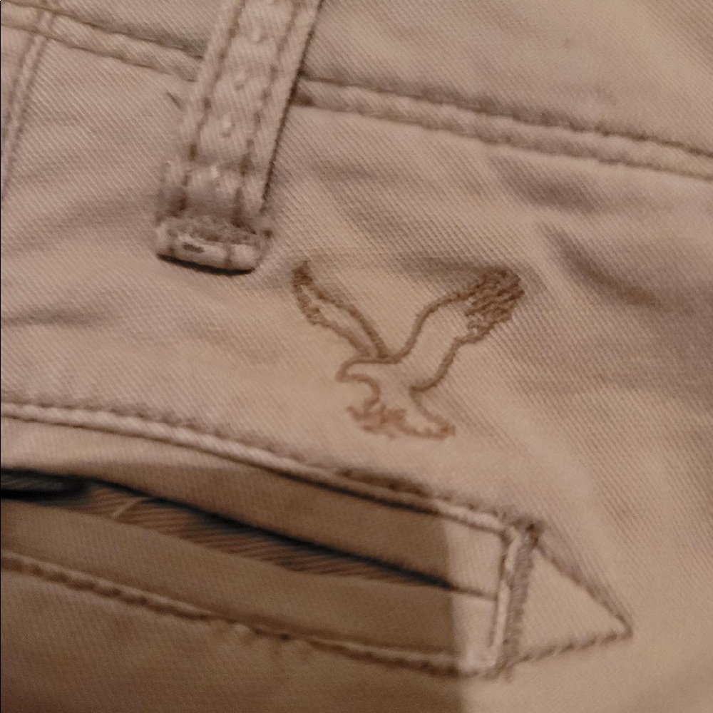 American Eagle Khakis Size 6 Long - image 4